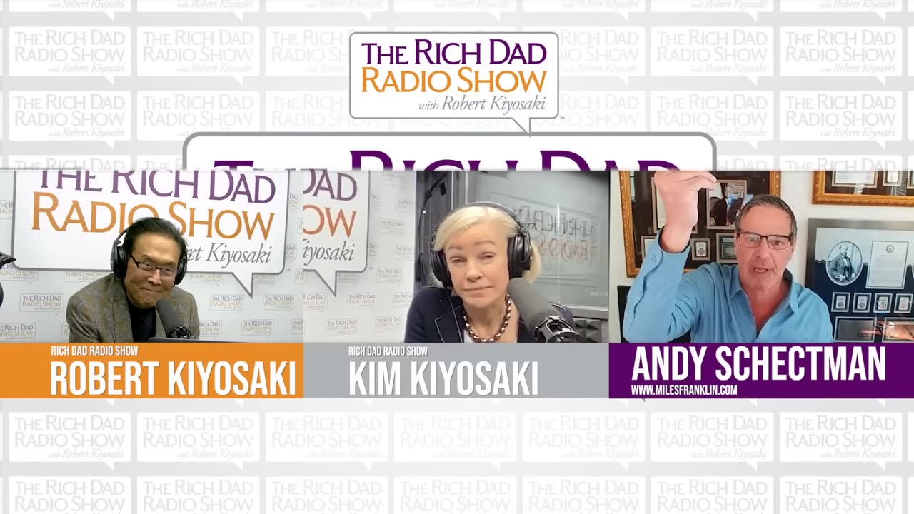 Why you should not save money - Robert Kiyosaki, Kim Kiyosaki, @MilesFranklinCo