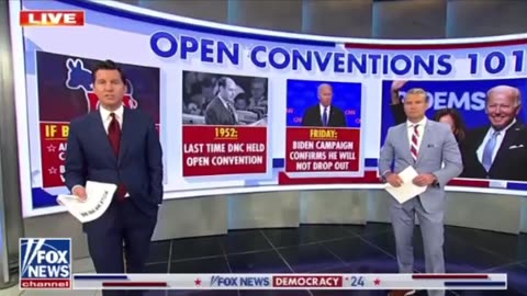 Fox discusses what happens if Joe Biden drops out: