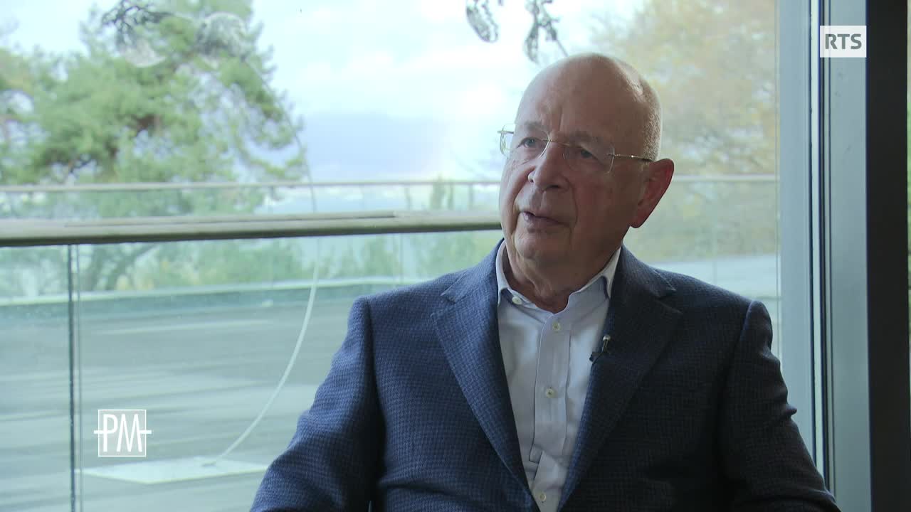 Interview Klaus Schwab par Darius Rochbin