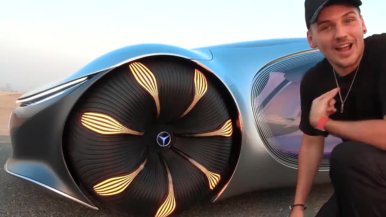 World's Coolest Concept Car - Mercedes AVTR