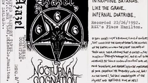 azazel - (1992) - Nocturnal Cognation [full demo]