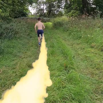 When you go for a run and part of you wants to stop...