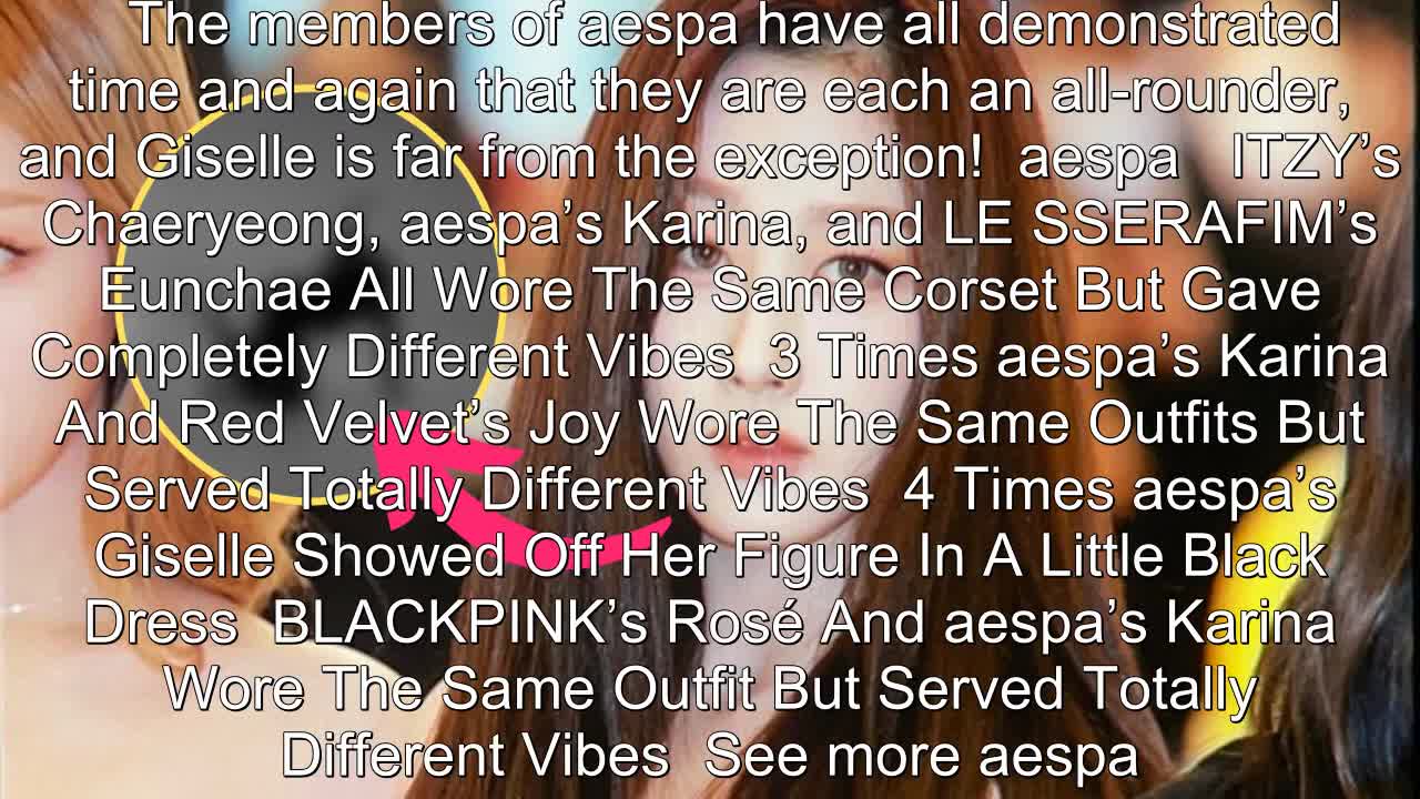 Aespa’s Giselle Shocks With Her Dance Talent In Recent Social Media Update