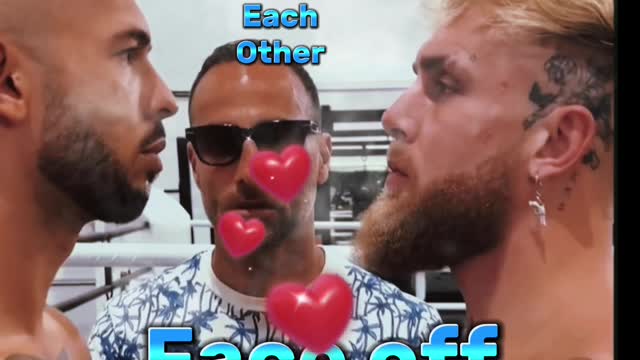 Andrew Tate V Jake Paul FACE OFF