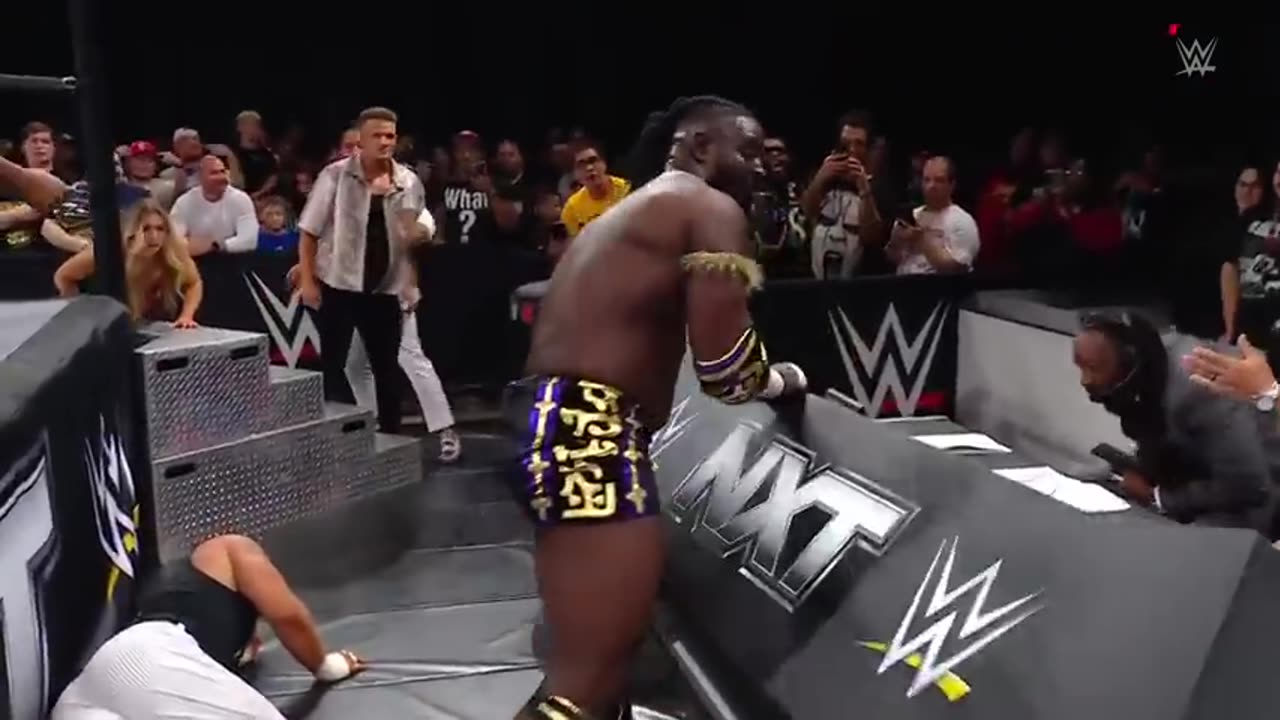 TITLE CHANGE- Tony D conquers Oba Femi to become champion- NXT highlights, Oct. 8, 2024