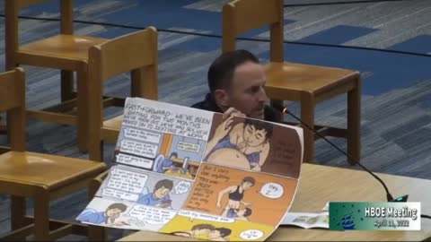 Irate Father Makes School Board Hear Sexual Material Meant for Children
