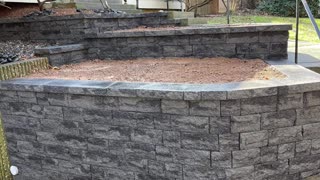 Building a retaining wall