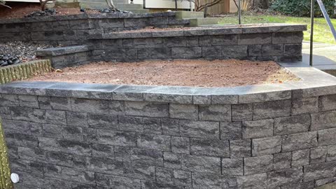 Building a retaining wall