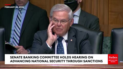 'Without Enforcement They Are Meaningless'- Bob Menendez Urges Follow Through On Sanctions