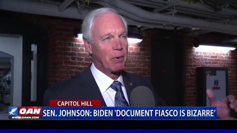 Sen. Johnson: Biden document fiasco is bizarre