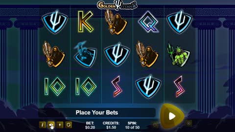 Jackpot City Casino Ontario Canada - 50 Free Spins on Golden Titans NO DEPOSIT Bonus