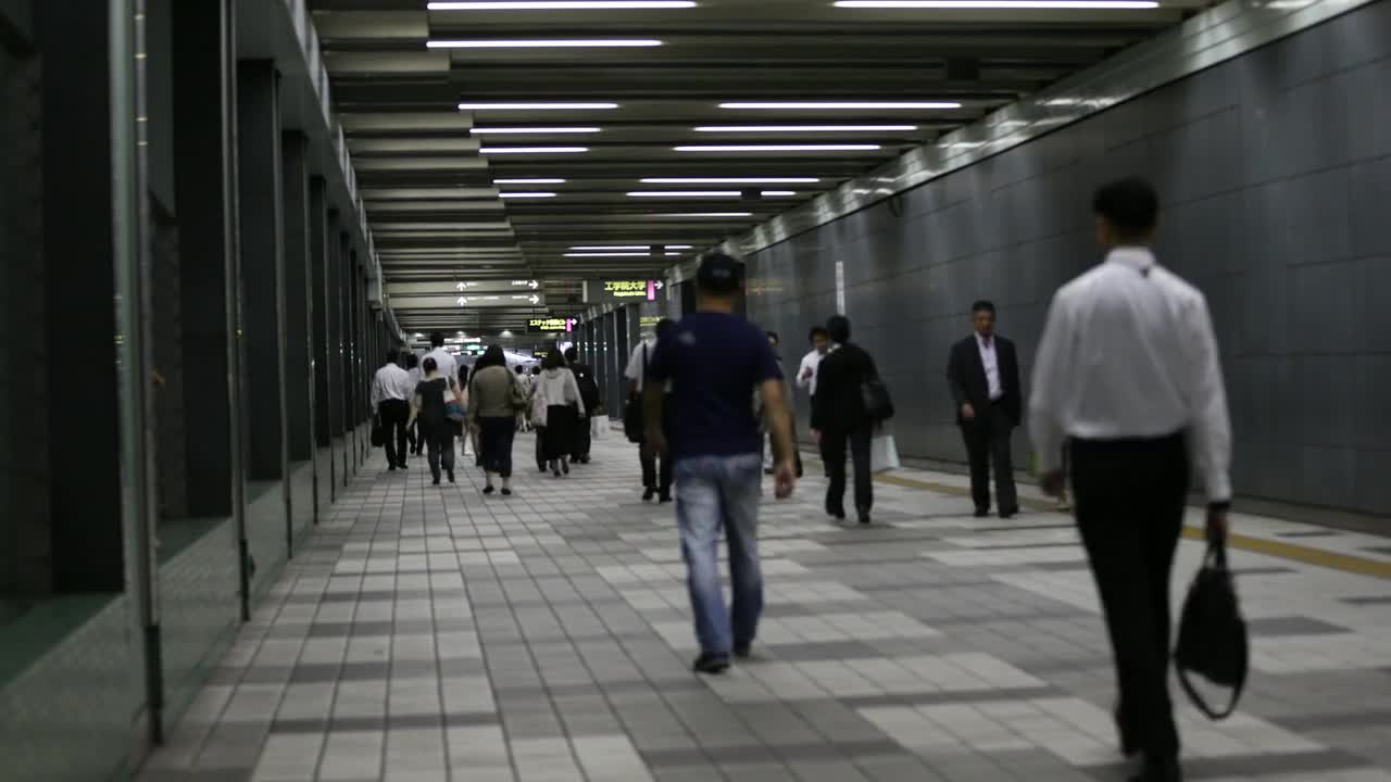 Airport and people In Japan