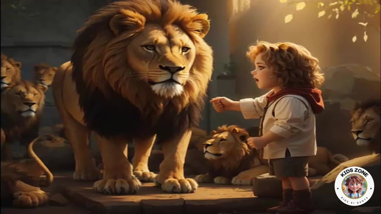 The Brave Lion | Bravery Stories For Kids | Kids Moral Stories