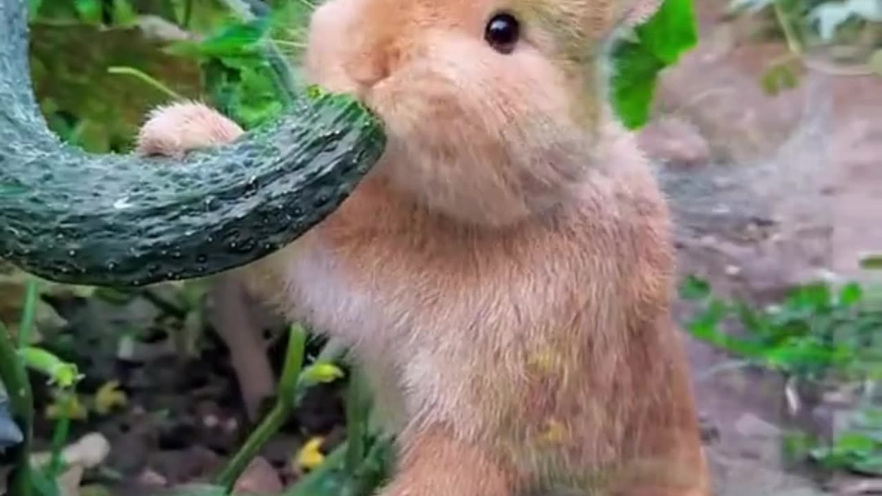 "Meet Snowball the Adorable Brown Bunny: A Tail of Cuteness!"