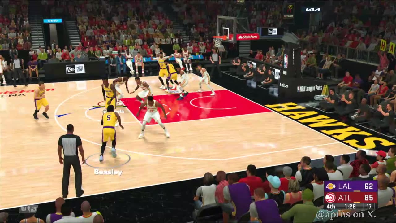 @apfns [18+] 12-6-24 Simulated Lakers Vs Hawks NBA2k23 PS5 AM Shift