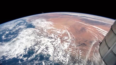NASA Spaceship Aerial View of Earth