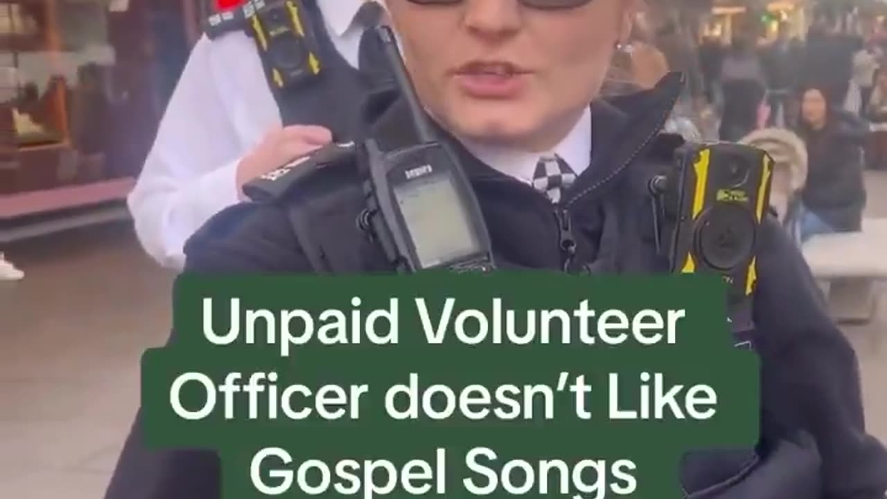 "You're not allowed to sing church songs outside of church!" In UK if you sing