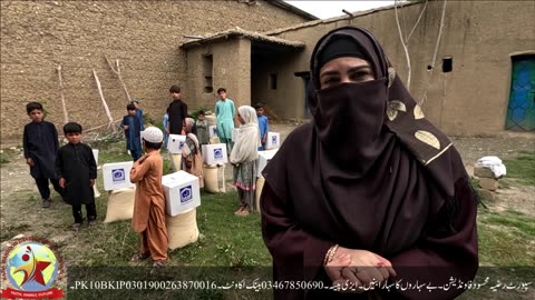 Food Packages Provide Relief in Upper Waziristan. Razia Mahsood Development Foundation"