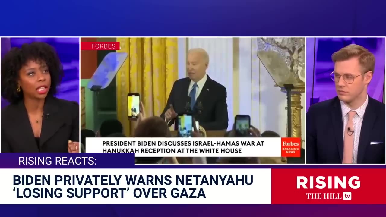 Biden Boasts 'I AM A ZIONIST' But Privately WARNS Netanyahu LOSING SUPPORT: Rising