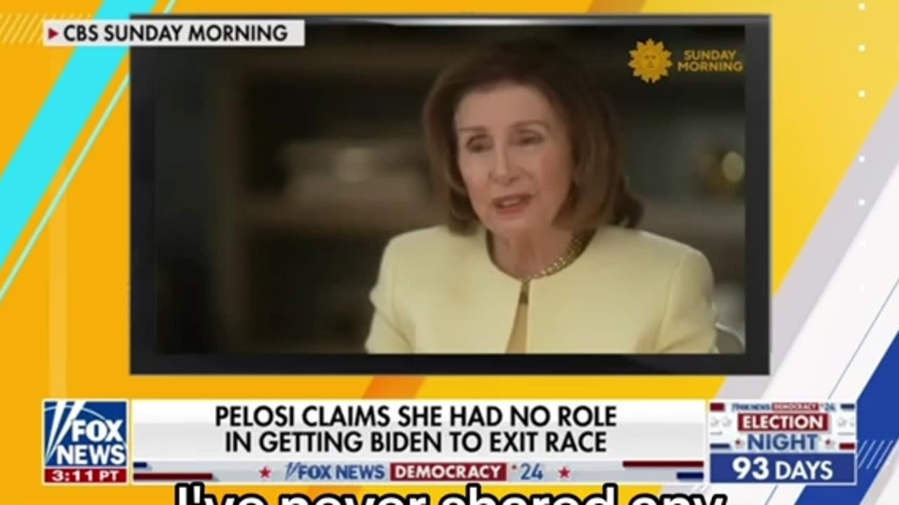 Pelosi responds to claims Biden is 'furious' at her: