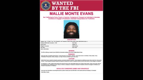 MOST WANTED MALLIE MONTE EVANS