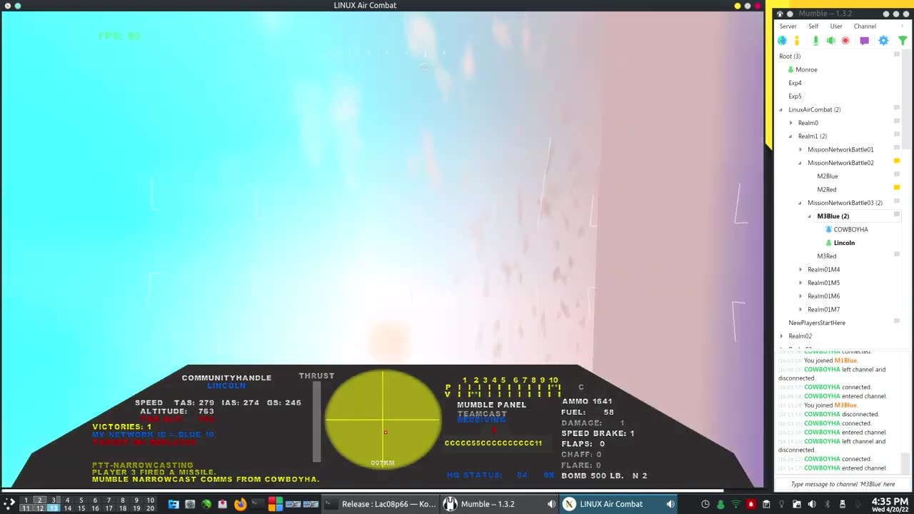 Linux Air Combat 2022 44