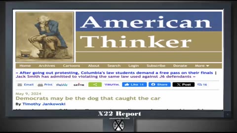 22 Report Huge Intel: [DS] Planned A "coup d’etat" With Foreign Dignitaries, He Caught Them All