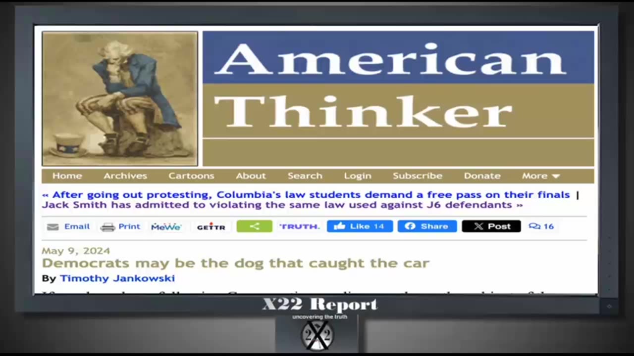 22 Report Huge Intel: [DS] Planned A "coup d’etat" With Foreign Dignitaries, He Caught Them All