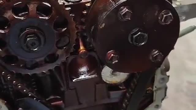 Engine chain adjustment # engine