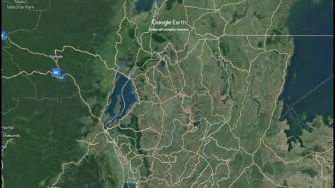 "Rwanda 🌍 Expedition: Google Earth Zoom Across 26,798km! #ExploreRwanda"
