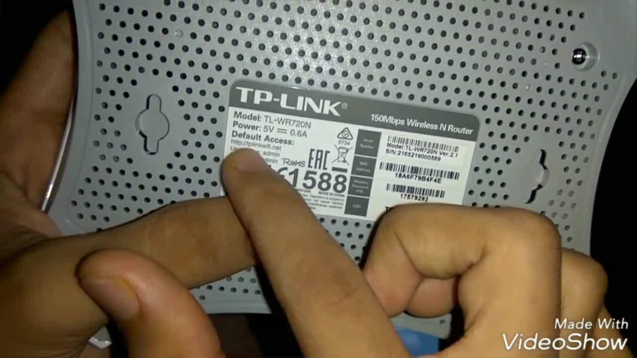 configuring a new TP-LINK 150mbps wireless router with a mobile phone!!! (HPAS)