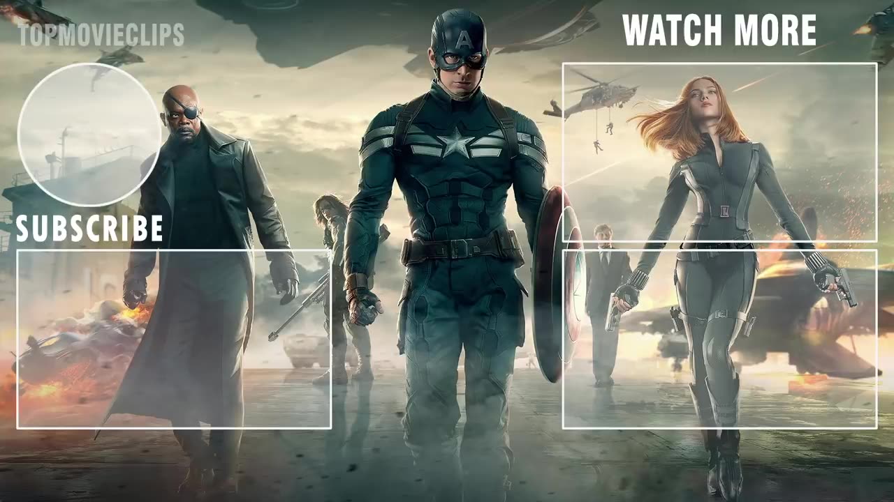 Captain America Opening Ship Fight Scene - Captain America: The Winter Soldier (2014) Movie CLIP HD