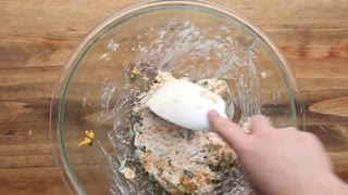 Grilled Cheesy Potato Volcanoes