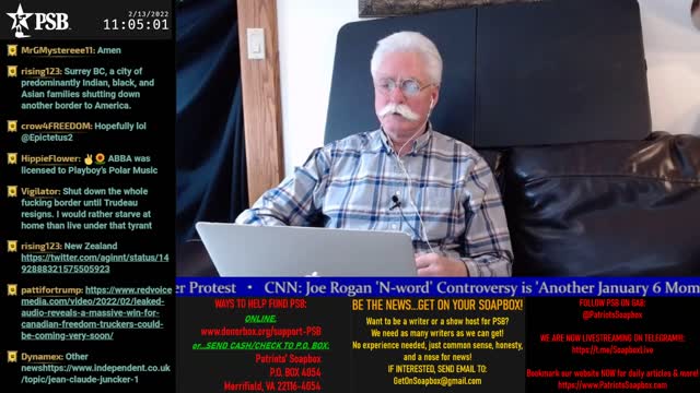 2022-02-13 10:00 EST - A Common Lawyer Comments: with Brent Winters