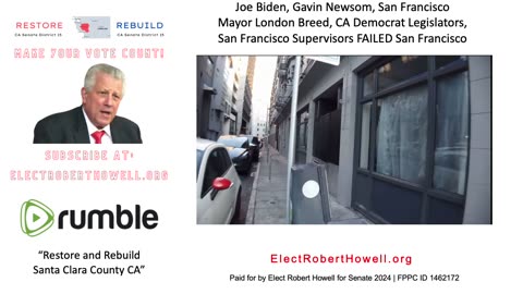 Credit FAILURE of San Francisco City-Democrat State Rep Scott Wiener and SF Mayor Breed