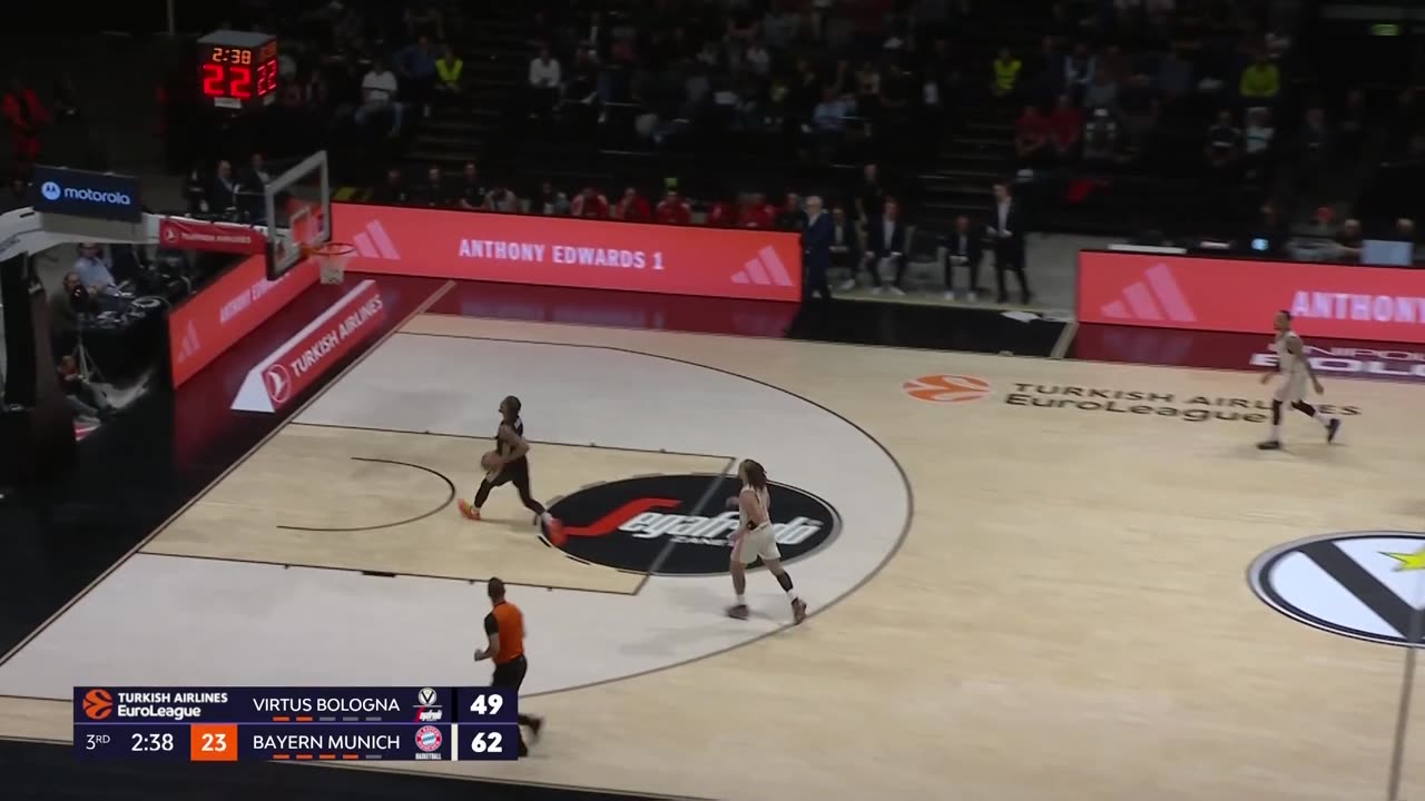 Euroleague Basketball Virtus Bologna vs Bayern 29/10/24