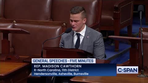 Madison Cawthorn: A Woman has XX Chromosomes & No Tallywacker! You Can’t Amend Biology!