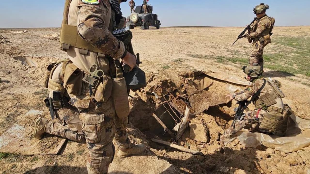 Part of the wide operation of the IRAQI Counter-Terrorism Service units, in Salah al-Din Governorate