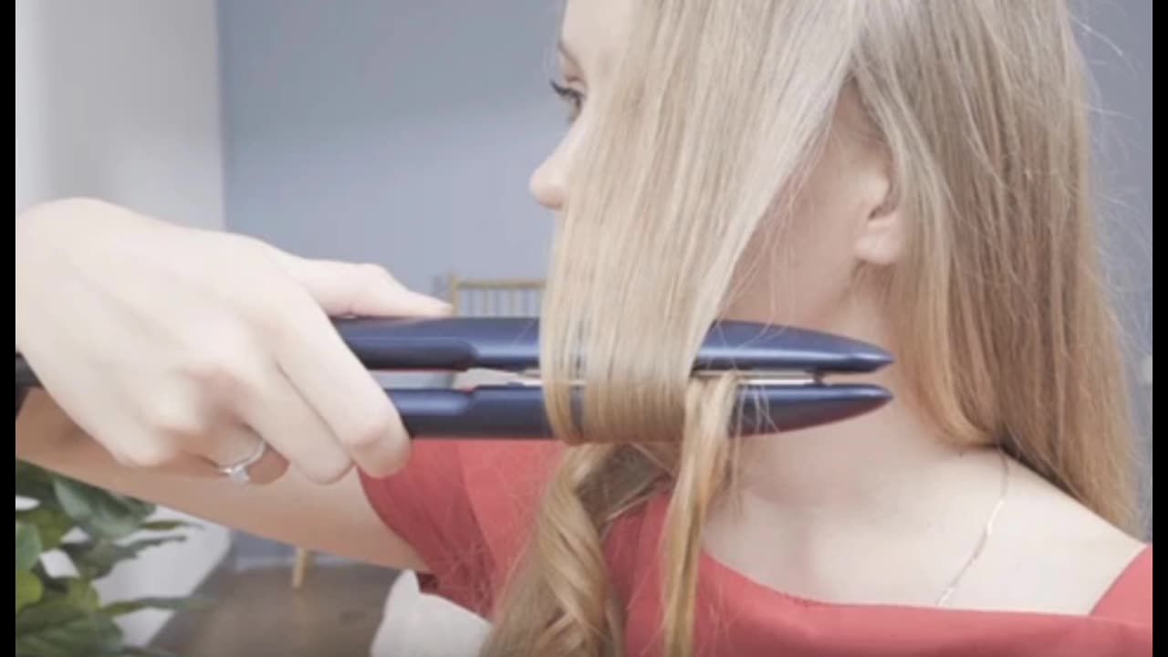 Change your hair style use straightener