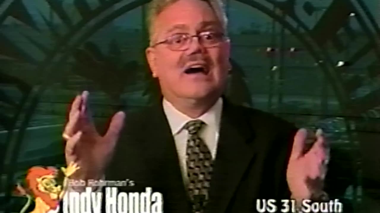 2002 - Bob Rohrman Indy Honda Blooper Ad