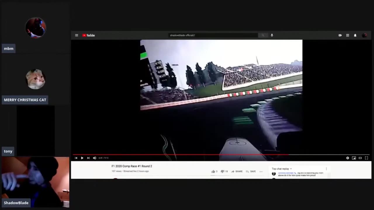 Cyrax on MBM Stream 2021-1-2 (Yelling at Tony)