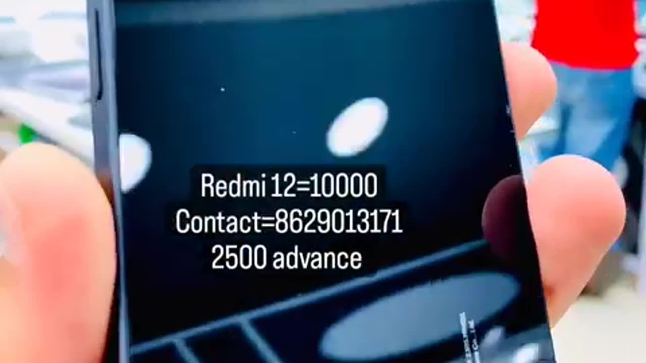 Redmi 12 price=10000 Contact=8629013171 2500 advanceO Delivery available