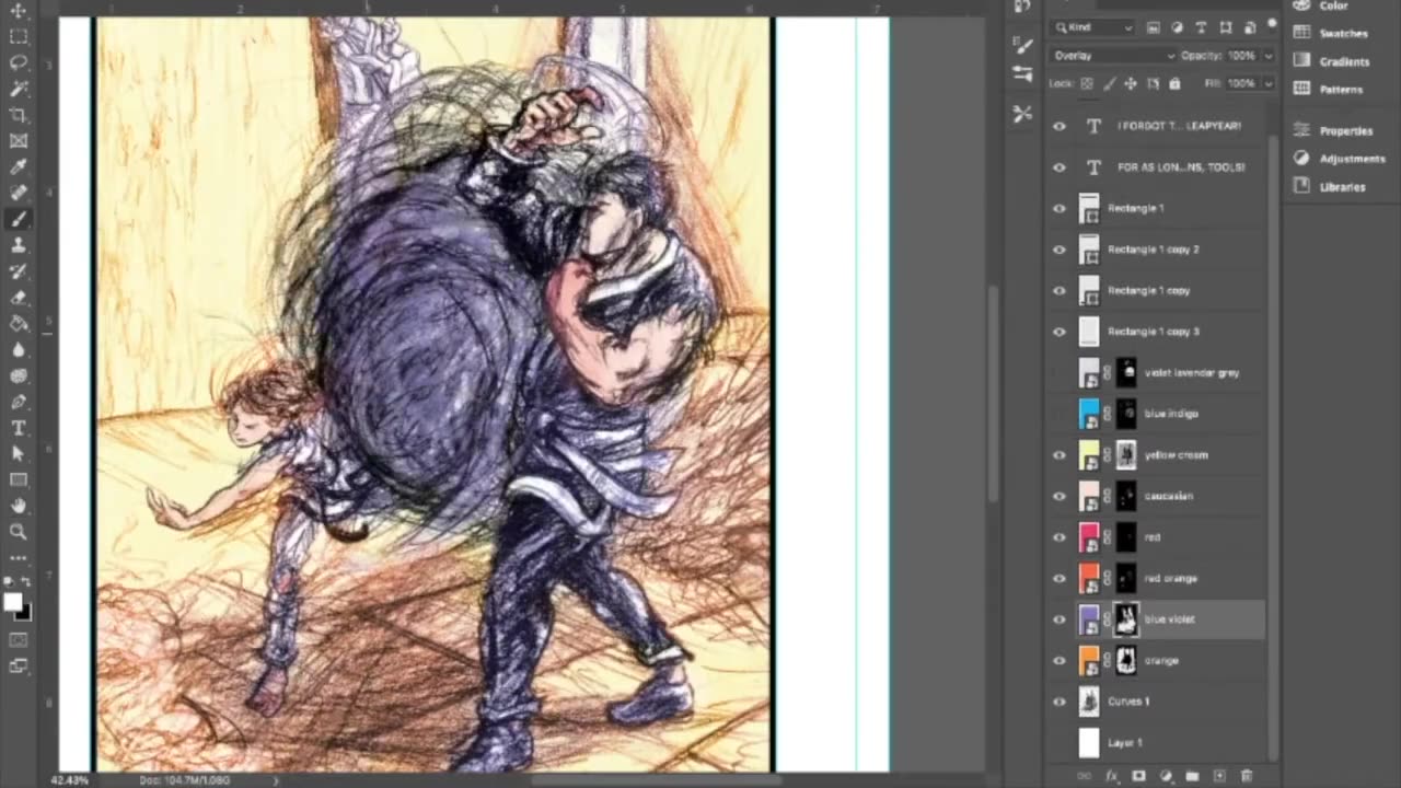 TikTok art video: Coloring page 76