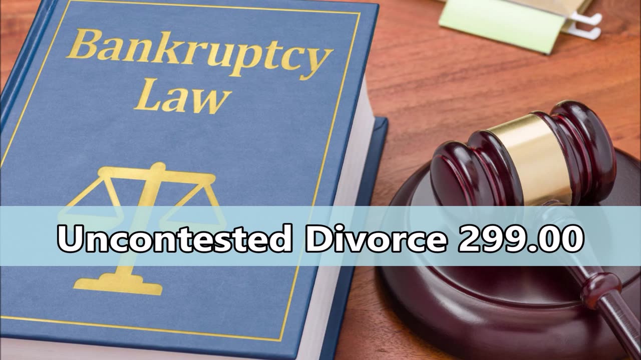 Uncontested Divorce 299.00