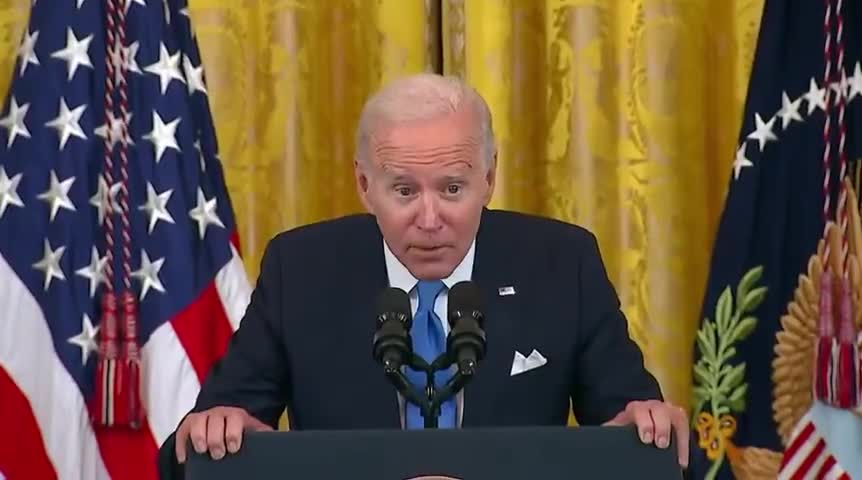 Biden: "We're going to ban assault weapons, again."