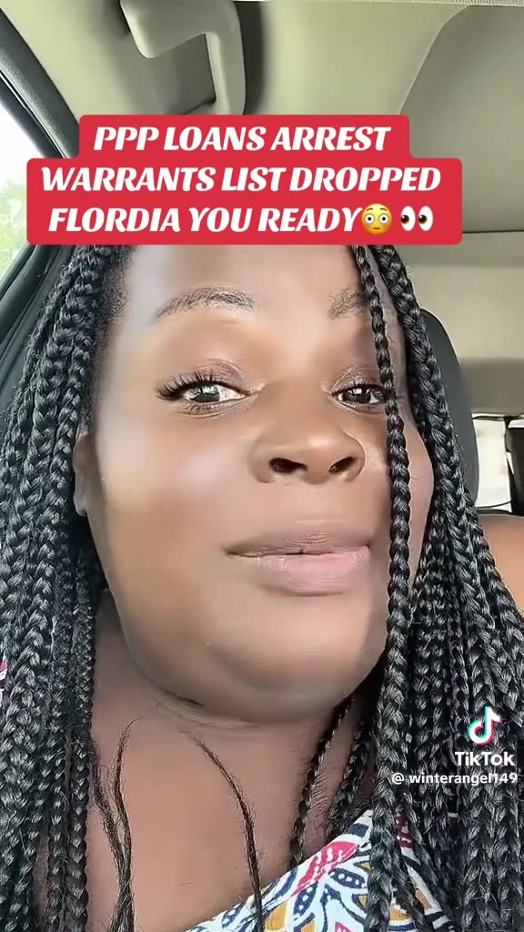 PPP loan arrest warrants list dropped Florida you ready