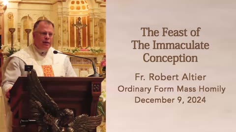 The Feast of The Immaculate Conception