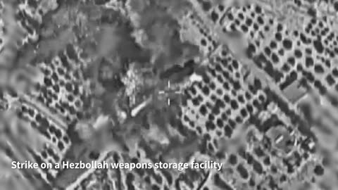 Attached is a video of IDF strikes in Lebanon: