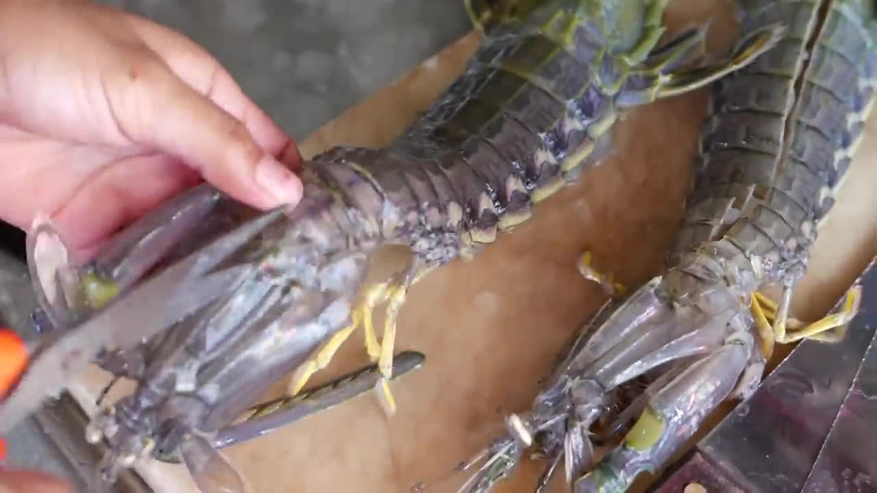 ALIEN SHRIMP Thailand Street Food-19