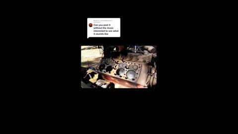 How can an engine run without a cylinder head? Engine